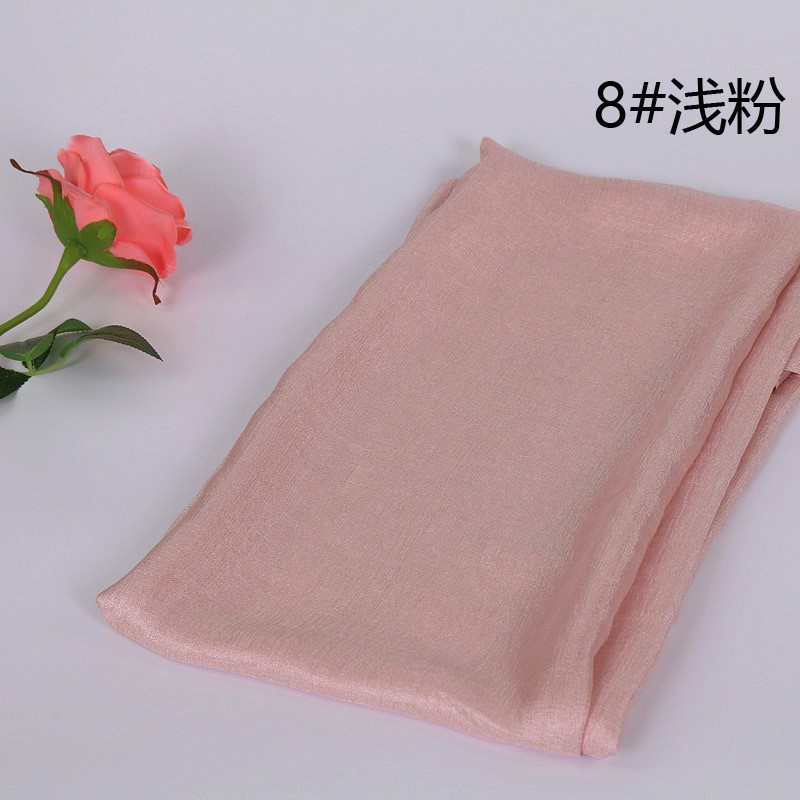 Light Pink Dutch Linen Lustre Hijab