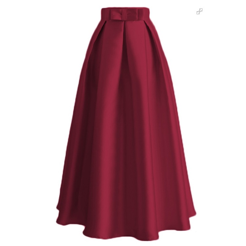 Wine Red Princess Tutu Bow Skirt XL 
