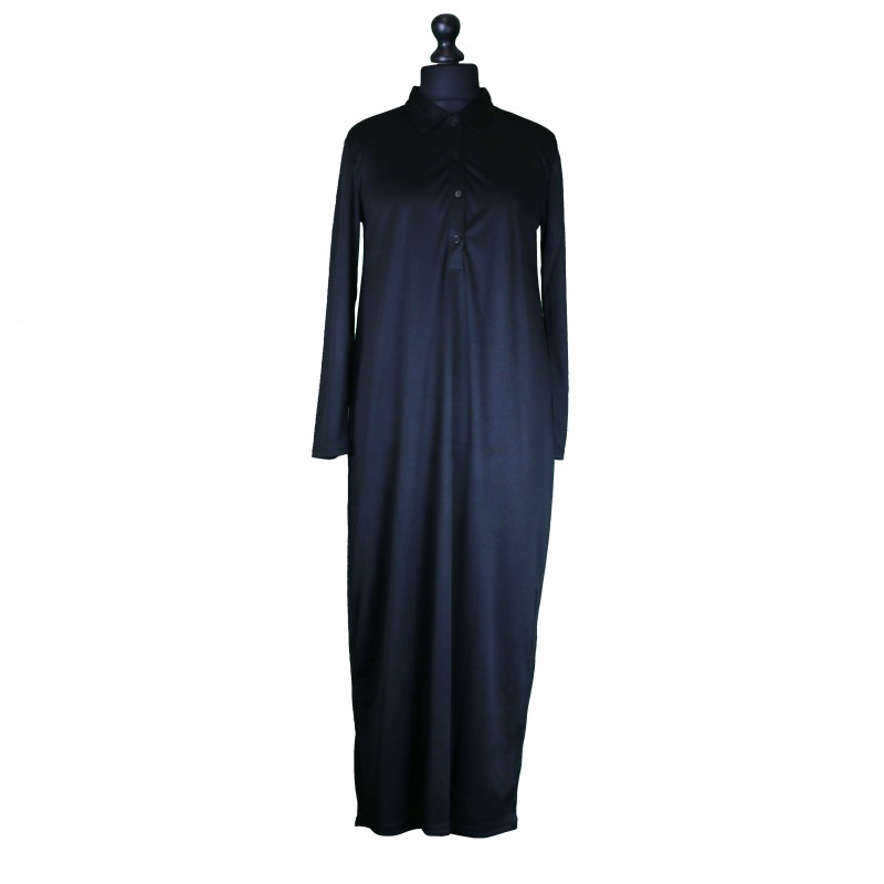 Polo Black Abaya - 8