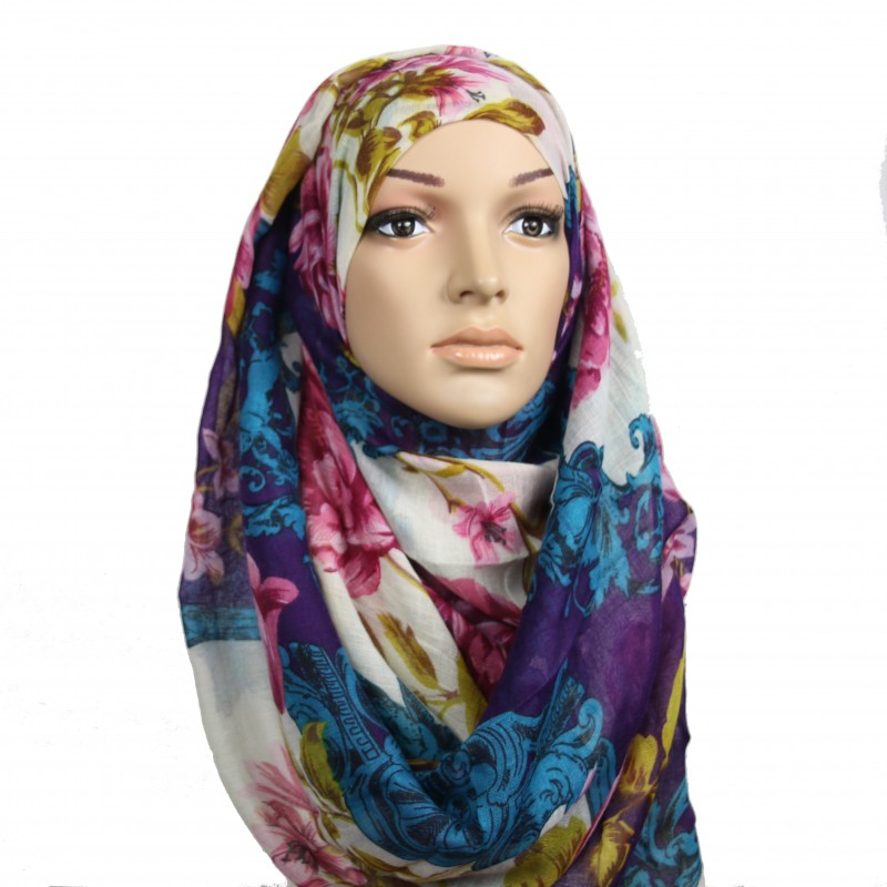 Floral Victoria Purple