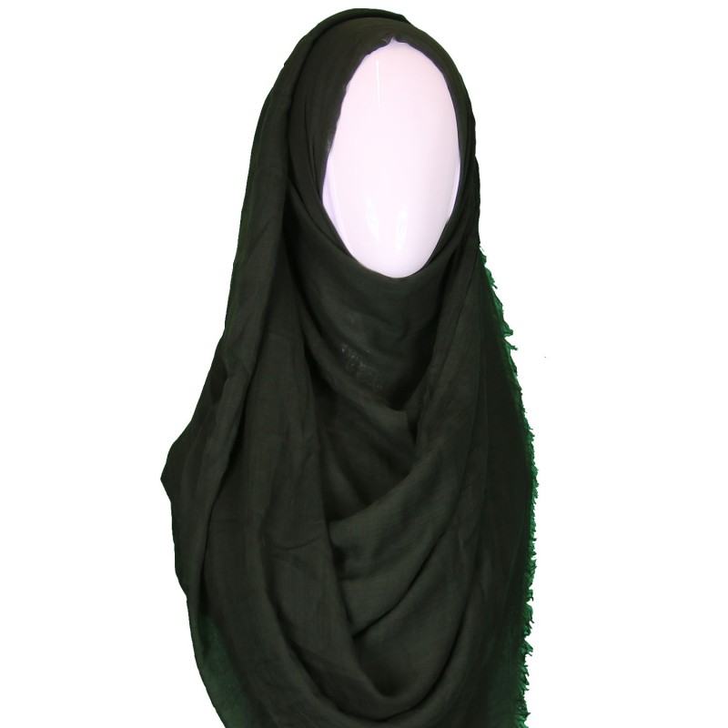 Khaki Green Modal Hijab