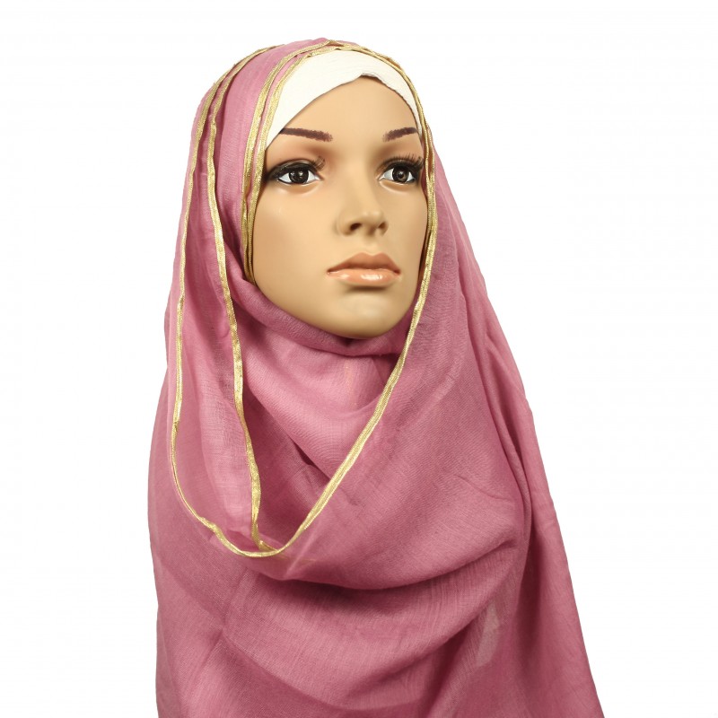 Dusty Pink Khaleeji Gold Chain