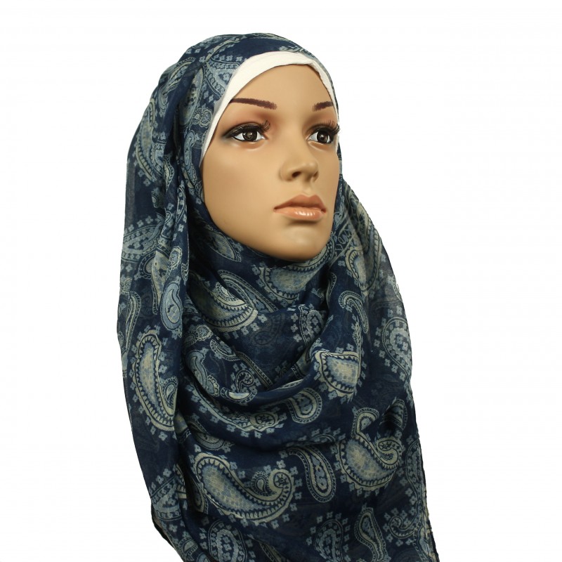 Paisley Mix Navy