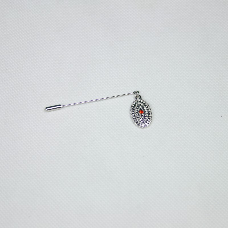 Red Haute Hijab Pin