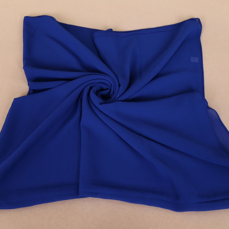 sapphire Pearl Chiffon Square Hijab