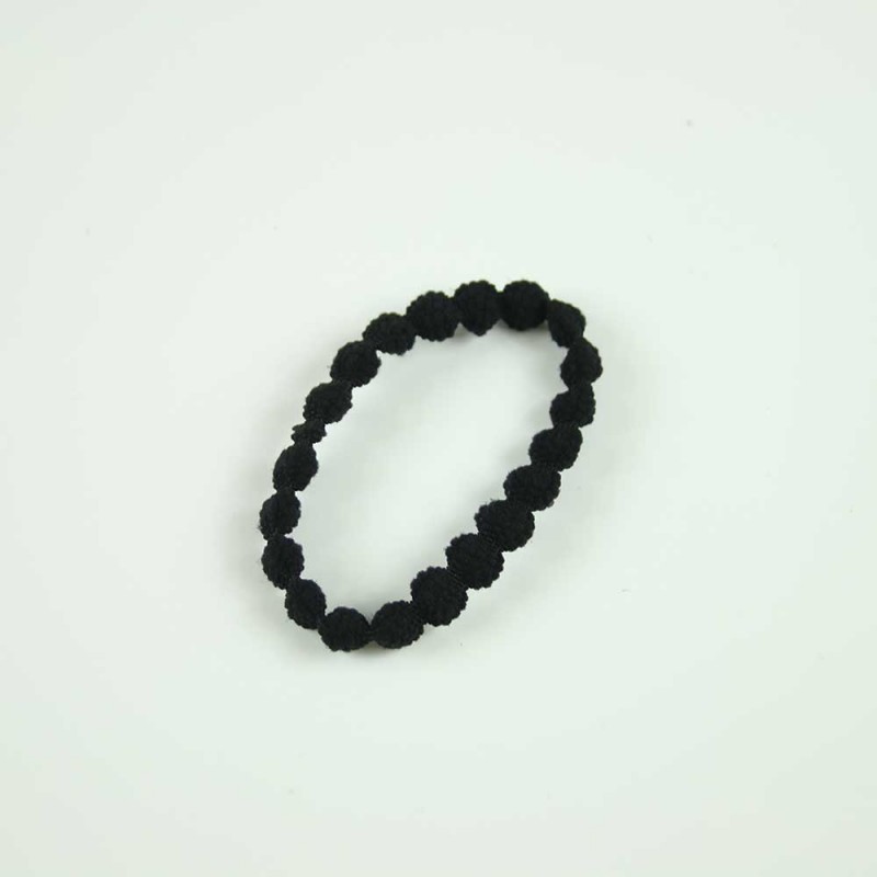 Black bobble hairband