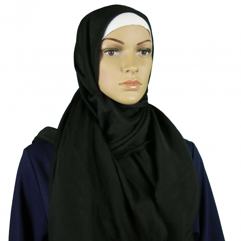 Black Large Maxi Hijab
