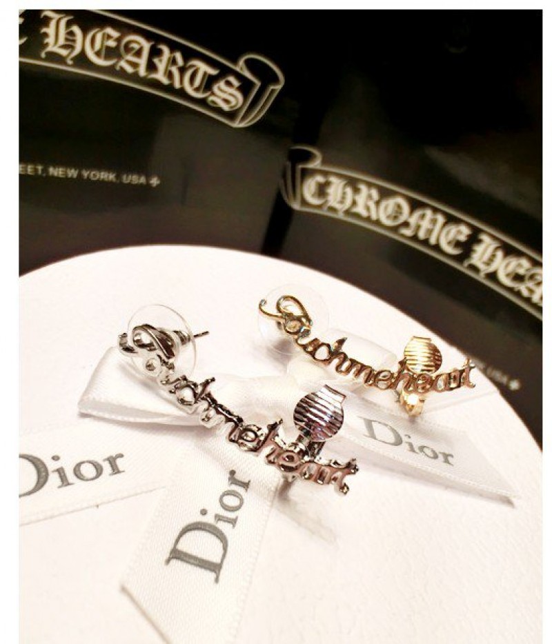 Silver Stud with ear clasp