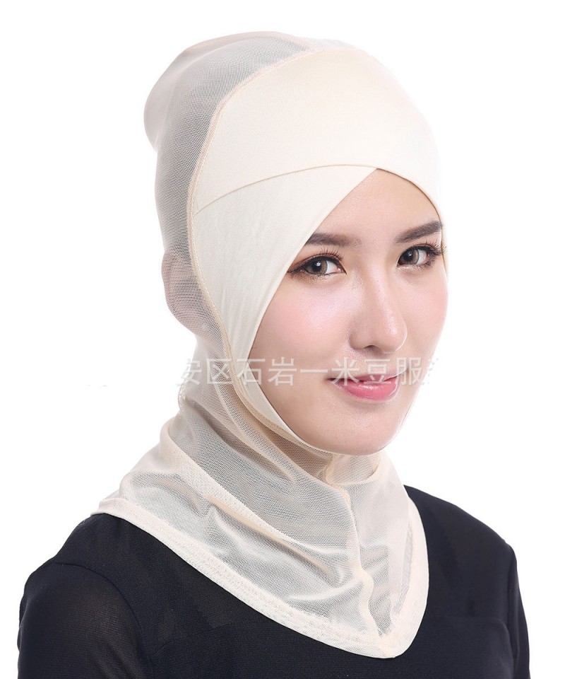 Beige Modal Breathable Hijab Underscarf 