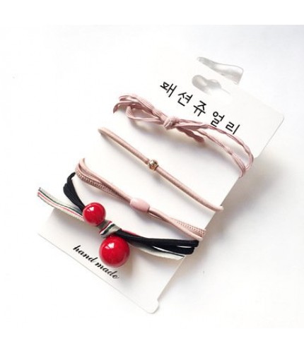 Cherry Pink hair band set
