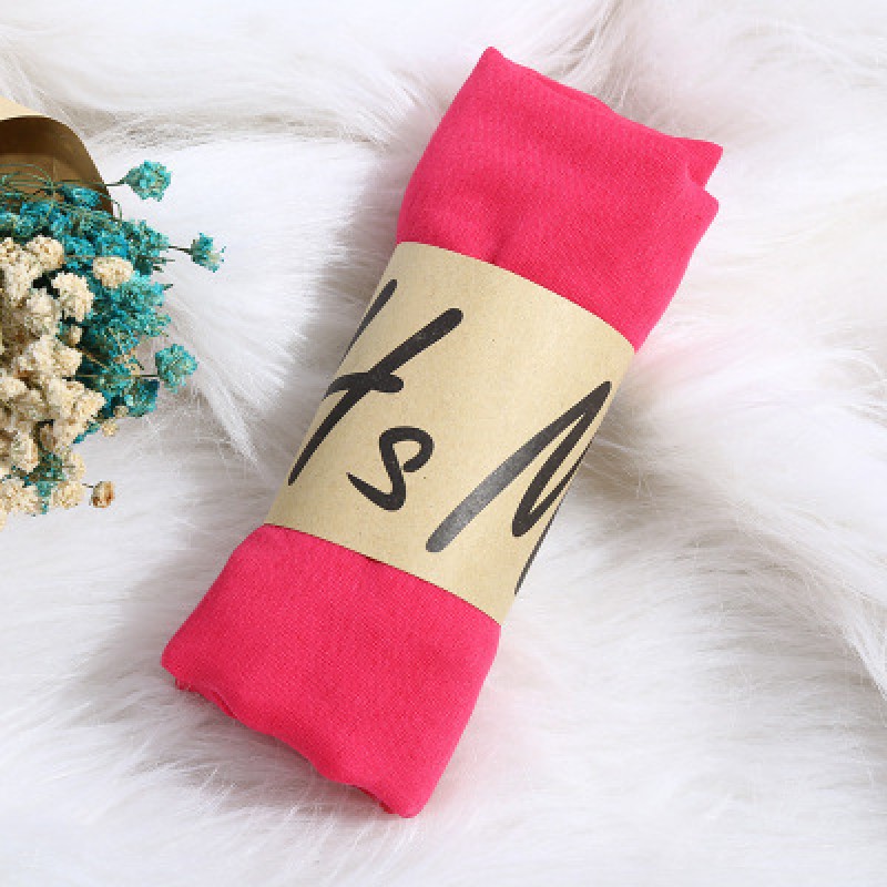 Deep Rose Cotton Linen Lightweight 180x55cm Hijab