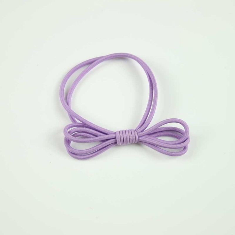 Lavender basic tie hairband