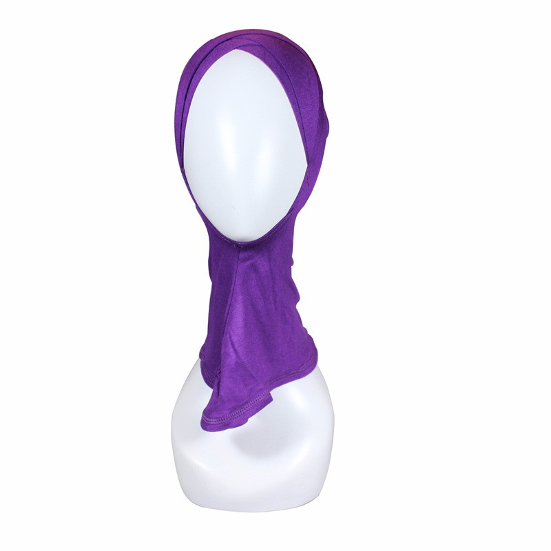 Purple Modal Criss Cross Hijab Underscarf Clearance