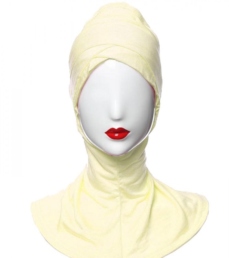 Beige Modal Large Cross Hijab Underscarf Clearance