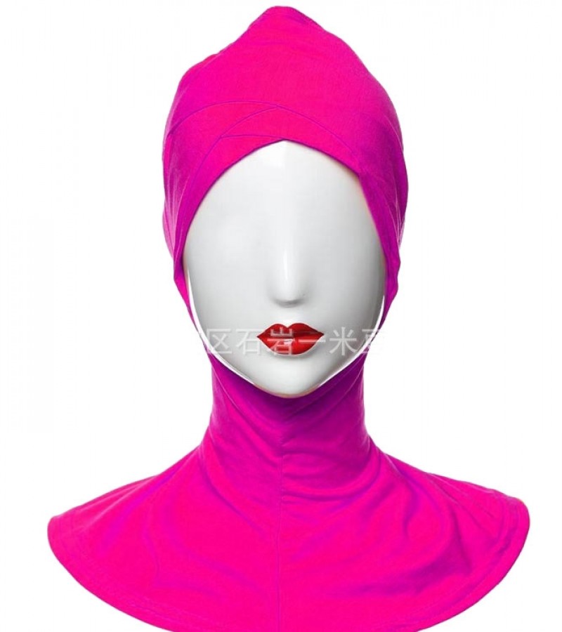 Rose Modal Large Cross Hijab Underscarf Clearance