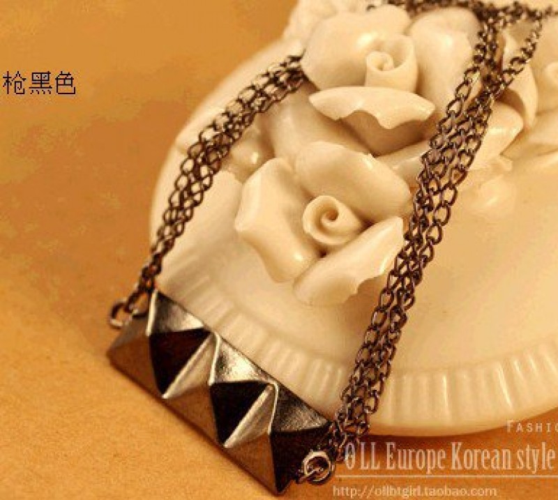 Black Chunky Chain Anklet