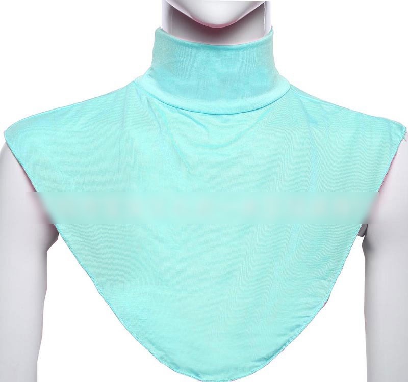 Blue cornflower Modal Hijab Neck Cover Clearance