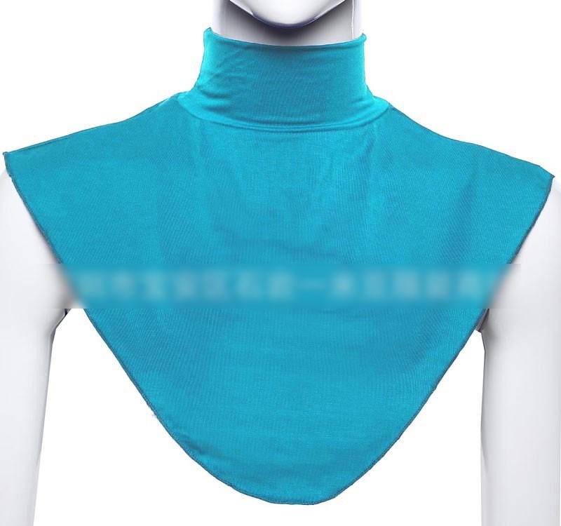 Lake Blue Modal Hijab Neck Cover  Clearance