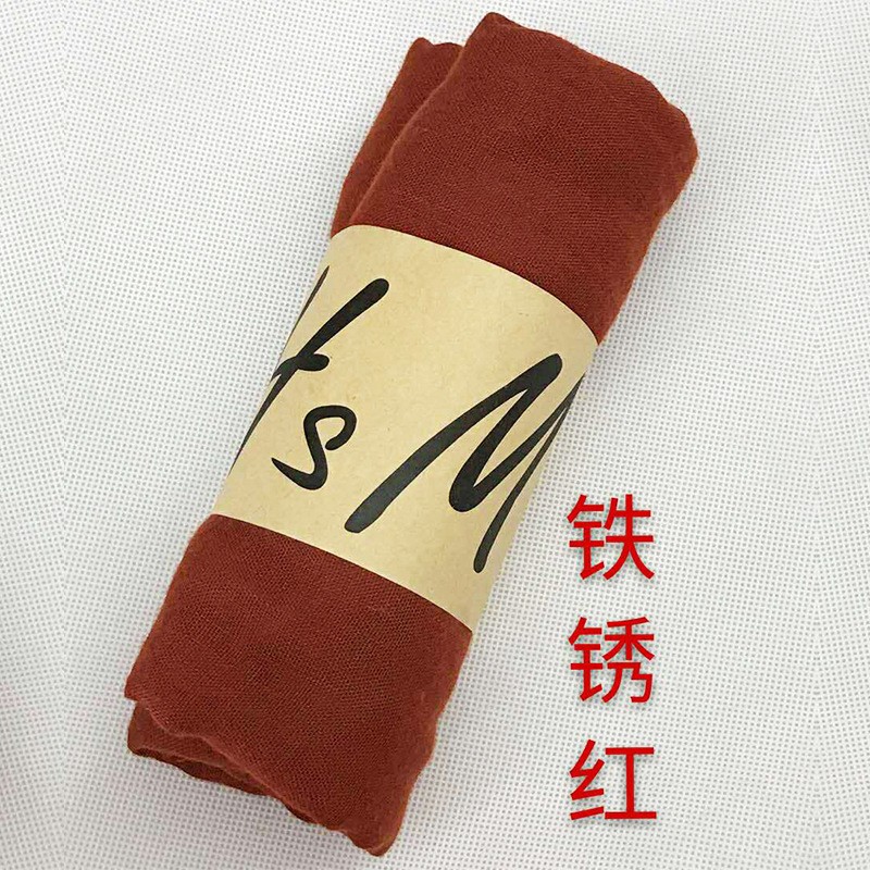 rust red Classic Viscose 180x90cm Maxi Hijab Clearance