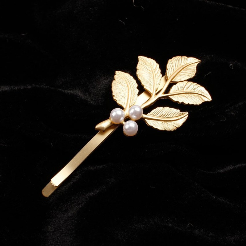 Golden Foliage Hair Band