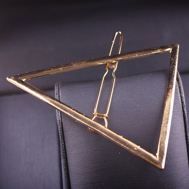 Triangle Gold Hair Pin