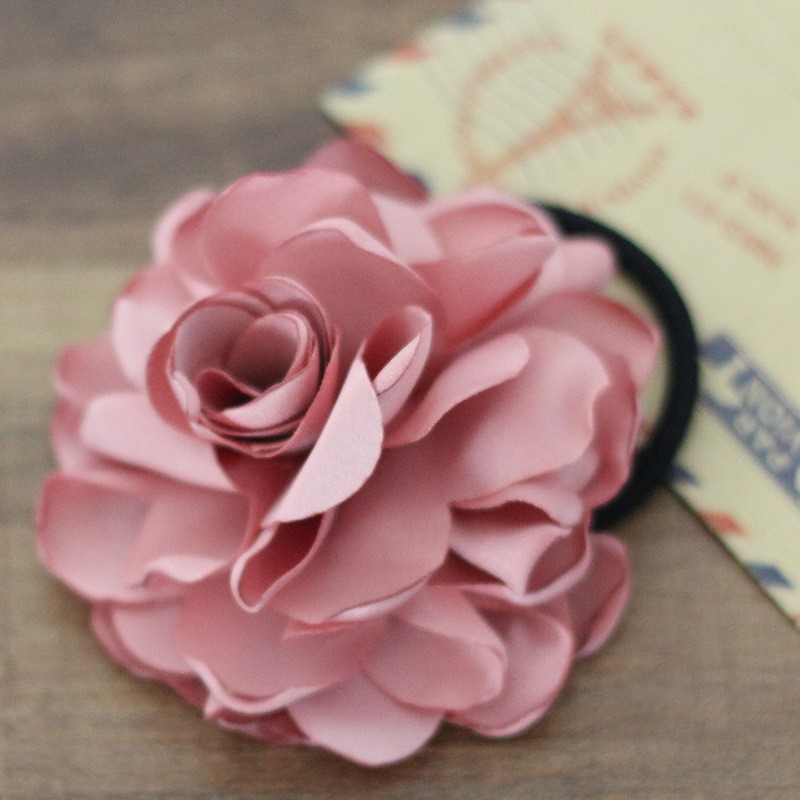 Pink Large Rose Hairband