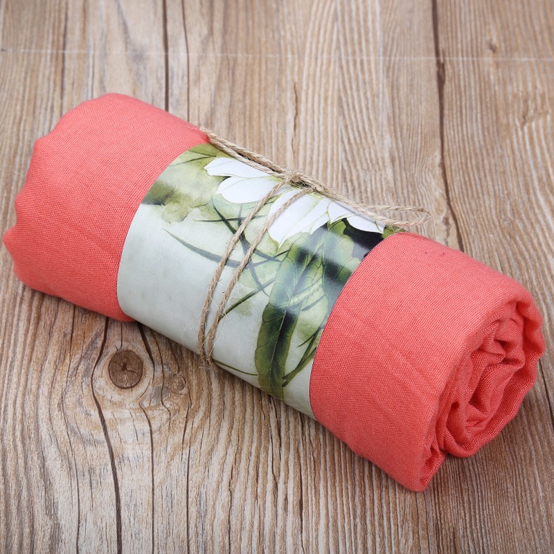 Watermelon Red Plain Cotton Extra 180x150cm Maxi Hijab Clearance
