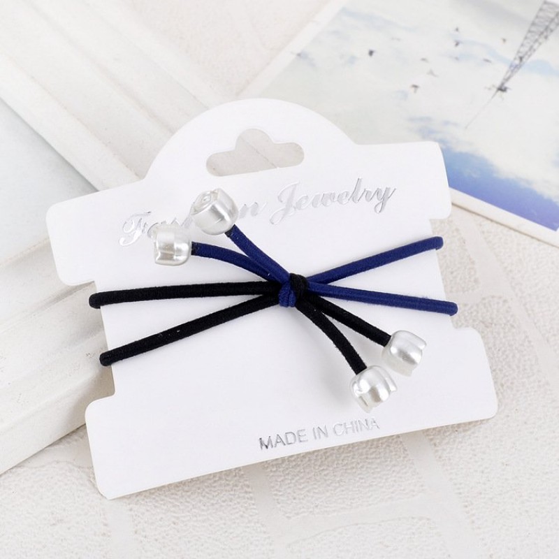 Navy and Black Hairband
