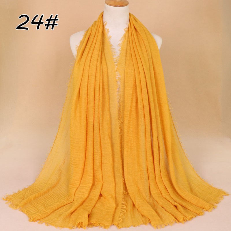 Gold Cotton Vogue Maxi Hijab