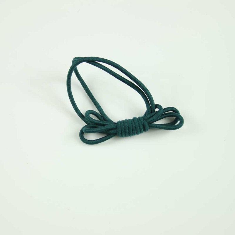 Green basic tie hairband