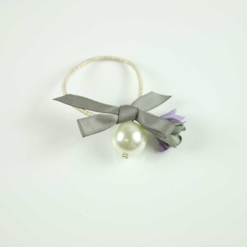 Lavender Floral pearl hairband