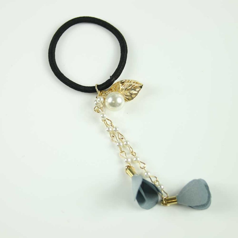 Grey Pearl chain hairband