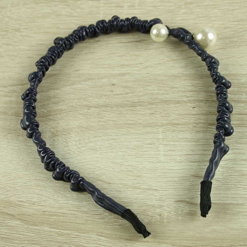 Grey Pearl Headband