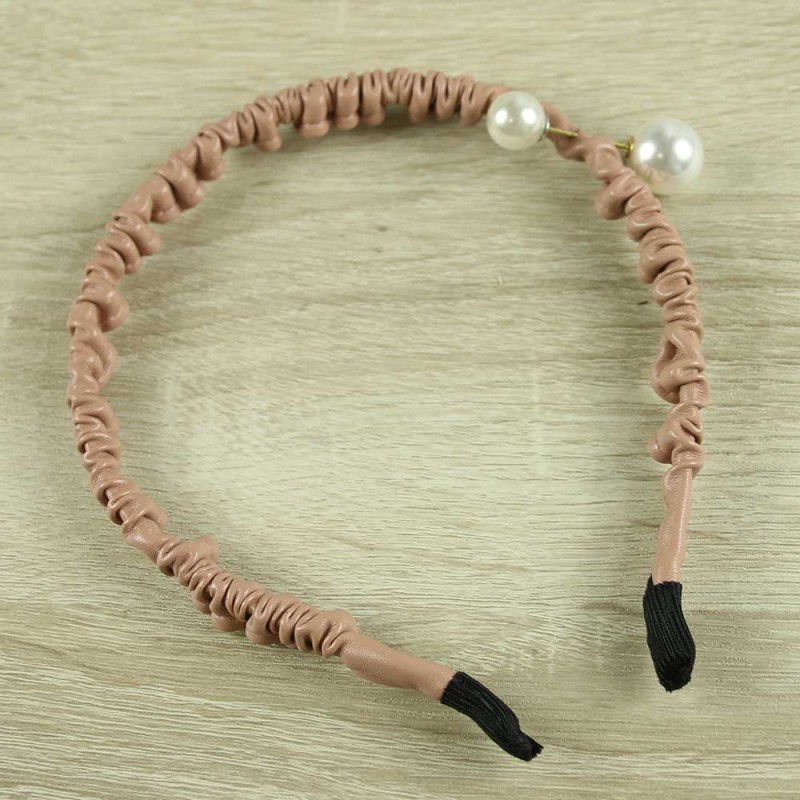 Nude Pearl Headband