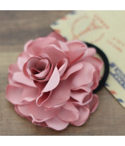 Pink Large Rose Hairband