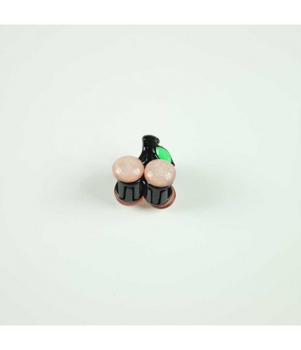Nude cherry hairclip