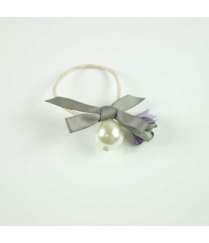 Lavender Floral pearl hairband