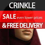 crinkle hijabs
