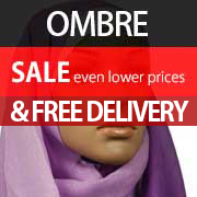 ombre hijabs